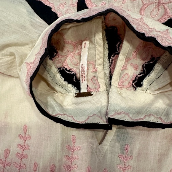 Free People boho blouse Victorian size small - Picture 8 of 10